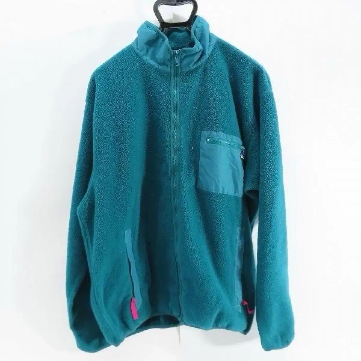 パタゴニア 00 ディープファイル フリース ジャケット エメラルド|ピンク XL