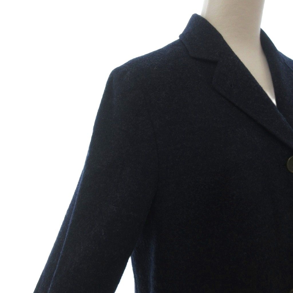 ポールスミス PAUL SMITH コート チェスター ロング 長袖 40 紺  