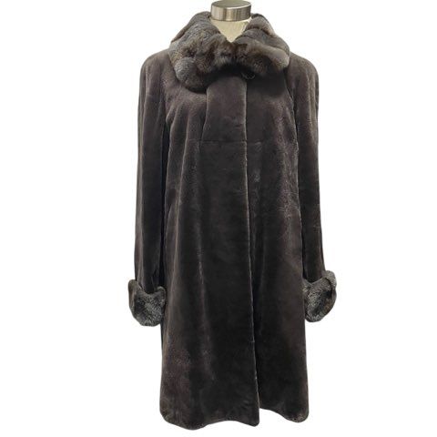 レディース サガミンク SAGA MINK シェアードミンク MINK 毛皮 ロング 
