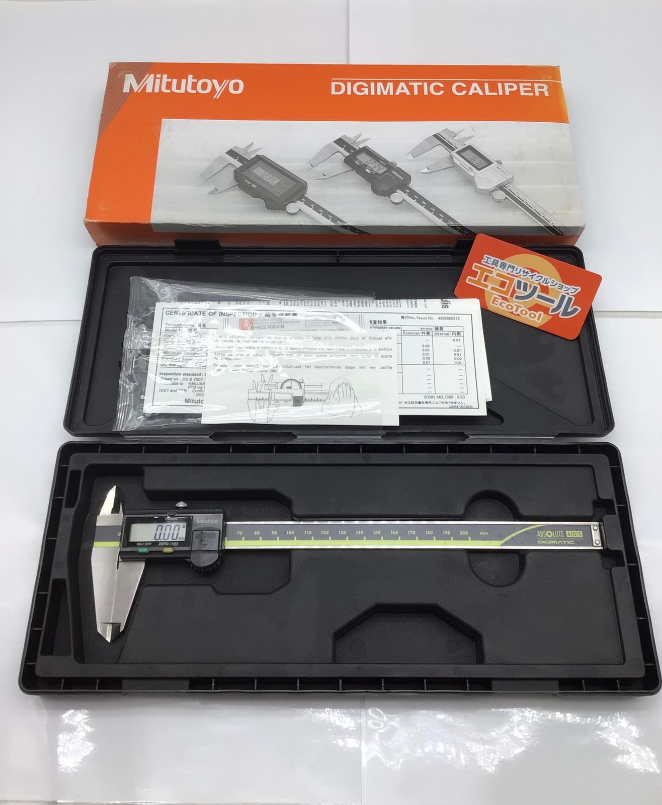 品 |ミツトヨ CD-20 APX デジタルノギス 500-182-30 IT_4 ZZPS 知立 M 04