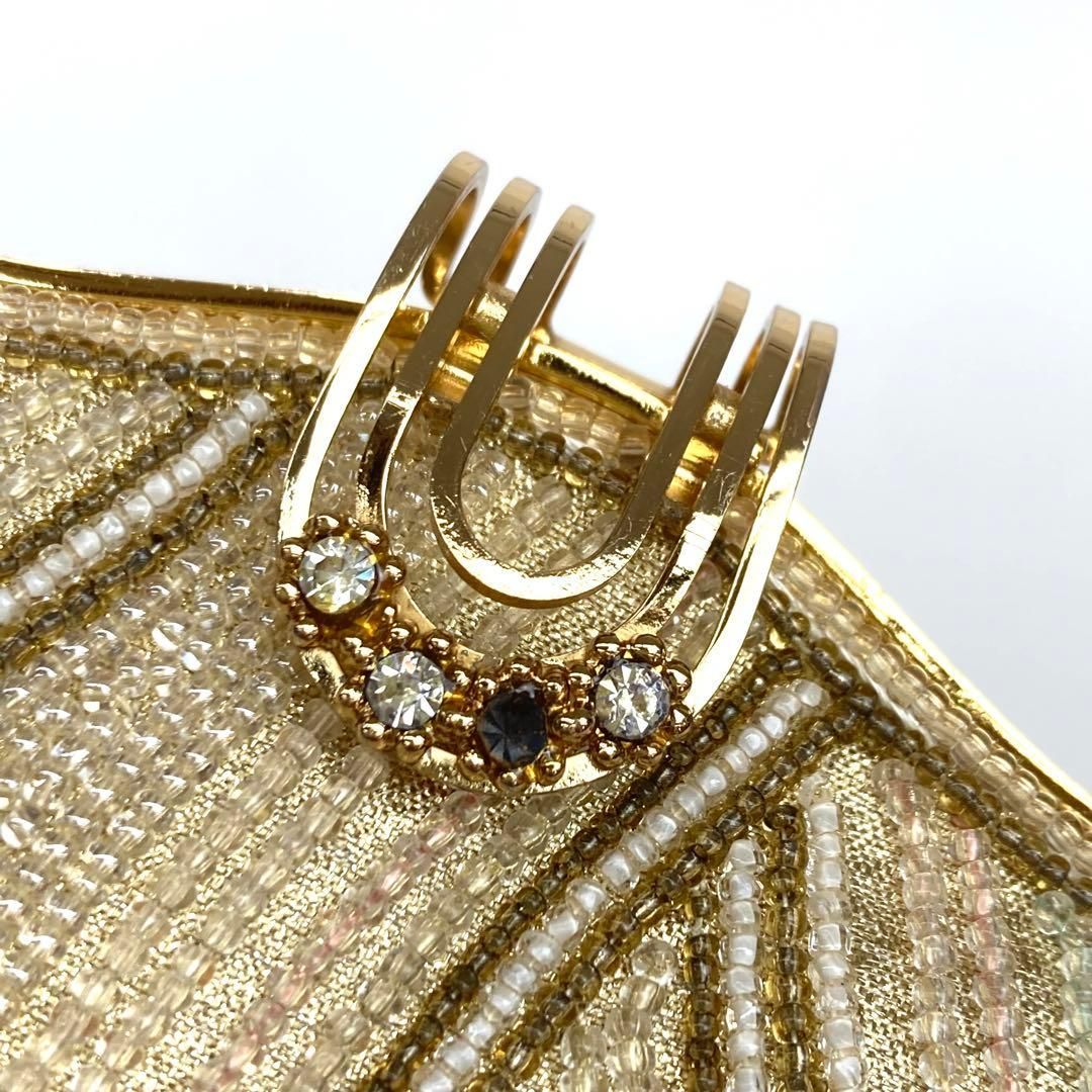 着物と帯 時流】B241031◇アンティーク ビーズバッグ◇はしもと Lumy