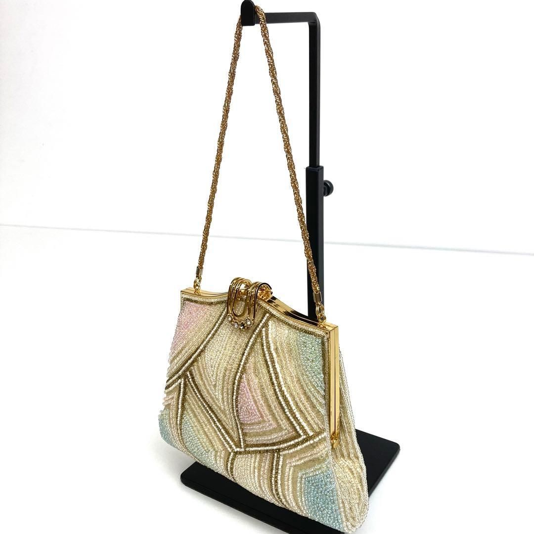 アンティーク ビーズバッグ