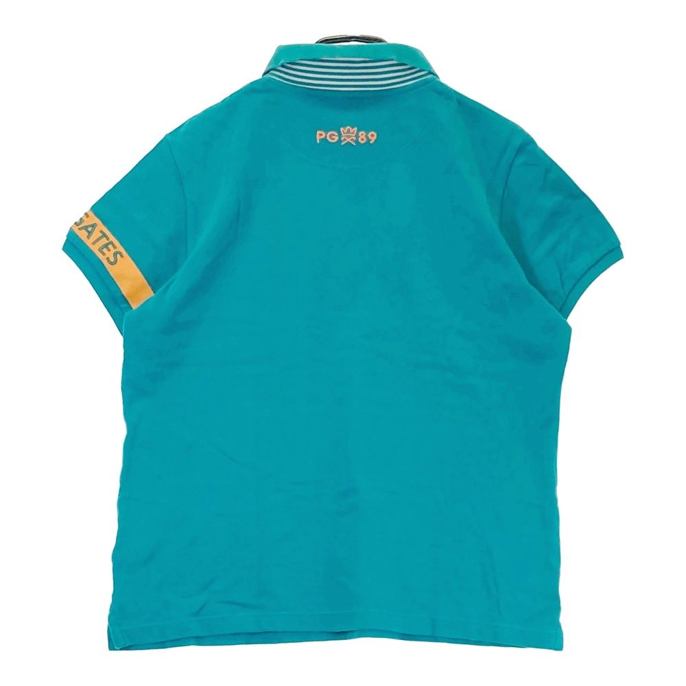 サイズ：2 PEARLY GATES パーリーゲイツ 半袖ポロシャツ ブルー系