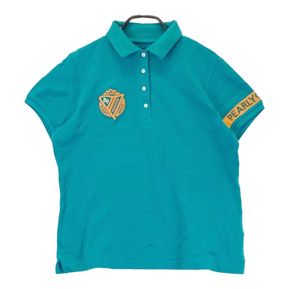 パーリーゲイツ　ポロシャツ　2 サイズ：2 PEARLY GATES パーリーゲイツ 半袖ポロシャツ ブルー系