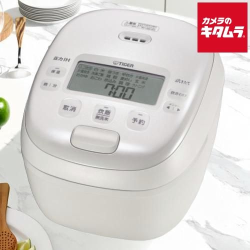 タイガー 圧力IHジャー炊飯器 炊きたて 遠赤5層特厚釜 JRI-B 180 W 1升炊き