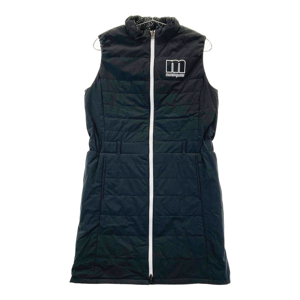 サイズ：M MUNSING WEAR マンシングウェア リバーシブル中綿ジップ