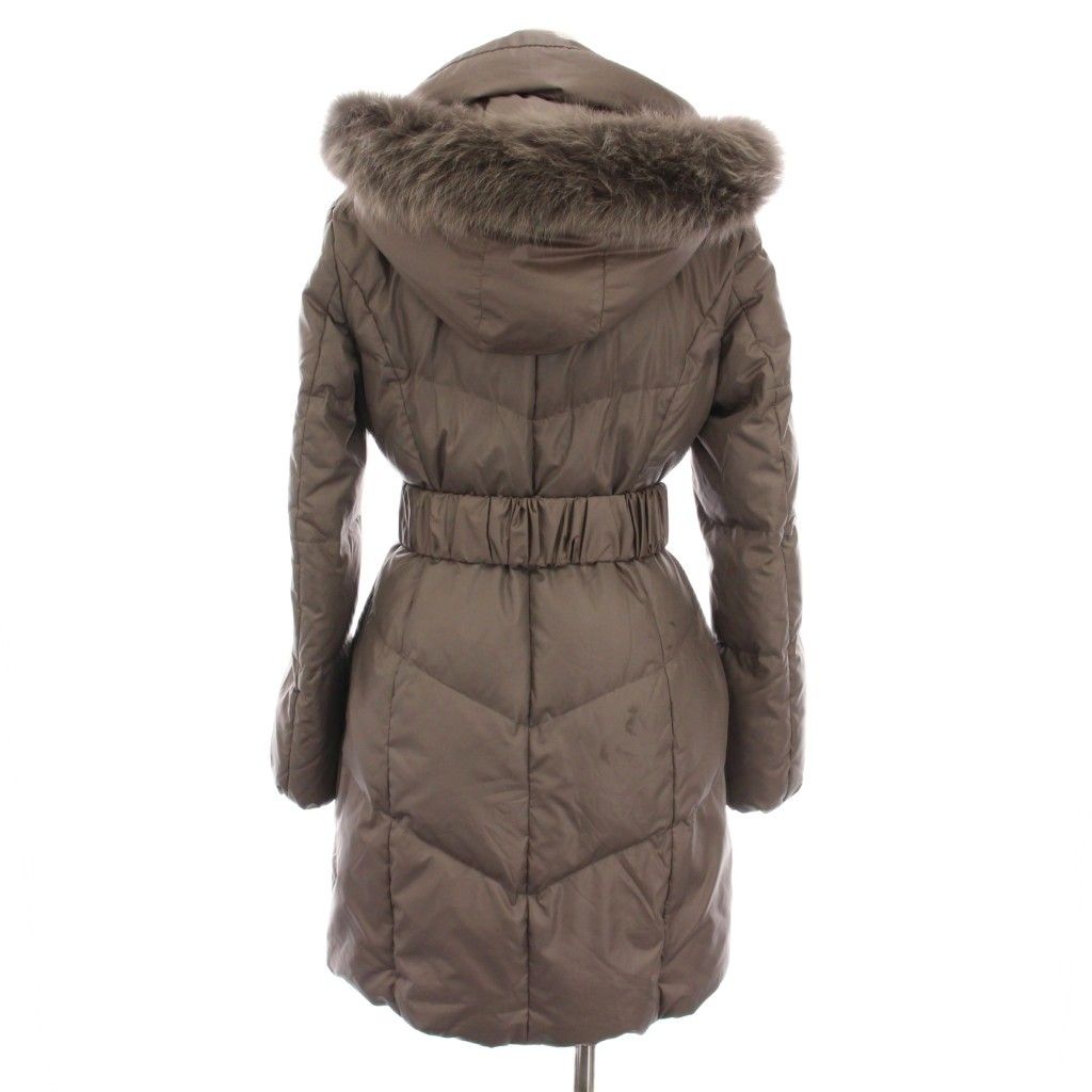 たーちん様【極美品】INDIVI ダウンコート ジャケット ファー インディヴィ インディヴィ INDIVI ダウンコート ロング ジップアップ アウター 5