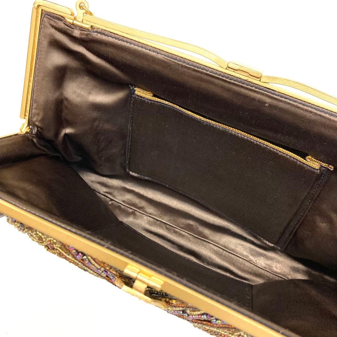  着物と帯 時流 B 241029 アンティーク ビーズバッグ 両面ビーズ 和装用バッグ 着物 浴衣