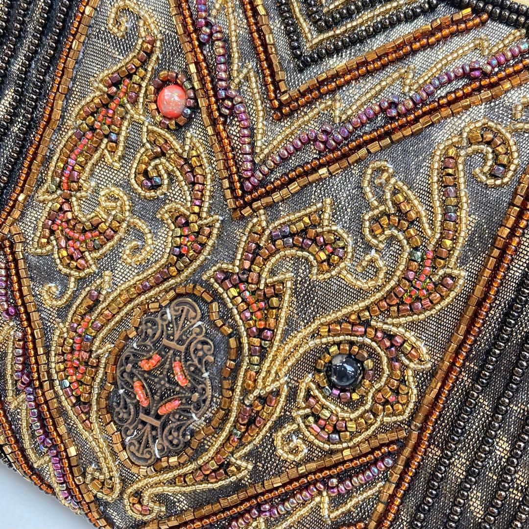 アンティーク ビーズバッグ