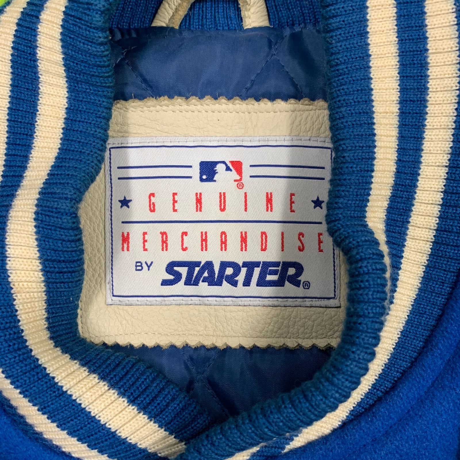 希少品】野茂英雄 スタジャン MLB ドジャース STARTER