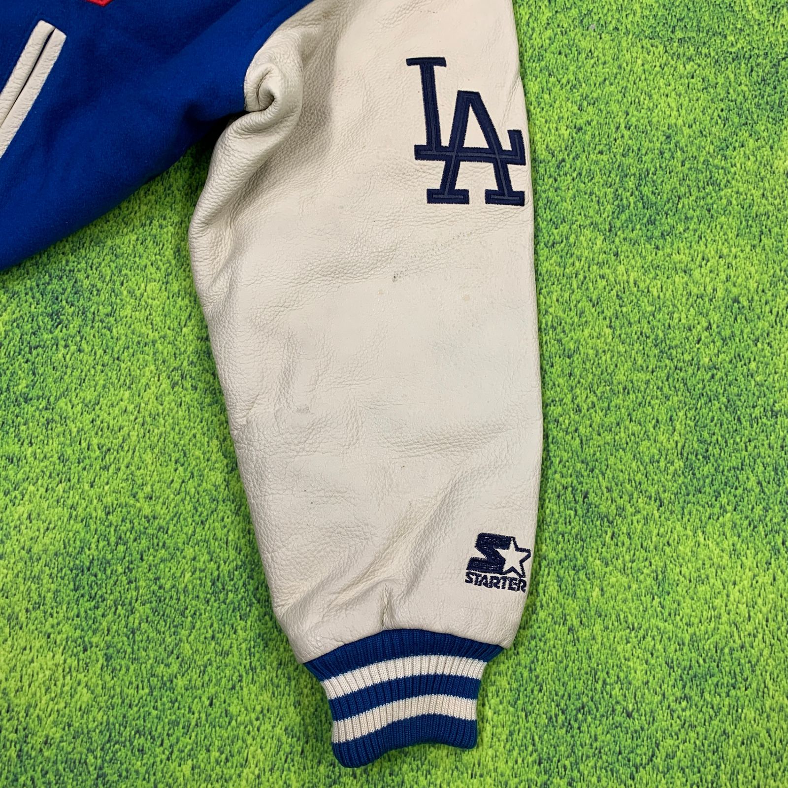 希少品】野茂英雄 スタジャン MLB ドジャース STARTER