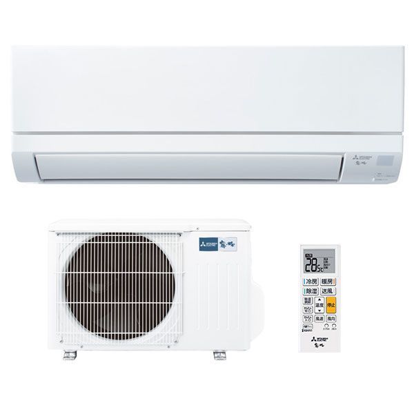 三菱電機 ルームエアコン 霧ヶ峰 GVシリーズ ピュアホワイト おもに8畳 単相100 V 2025年モデル MSZ-GV 2522-W