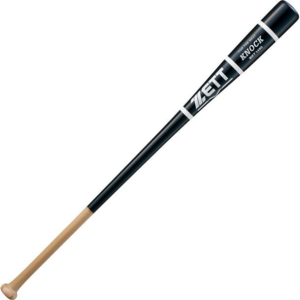 ゼット ZETT ホウ+メイプル4メンバリ ノックバット 野球 ソフトノック