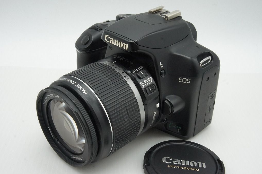 Canon キヤノン EOS Kiss F ボディ EF-S 18-55 mm 3.5-5.6 IS レンズキット デジタル一眼レフカメラ 260107 w