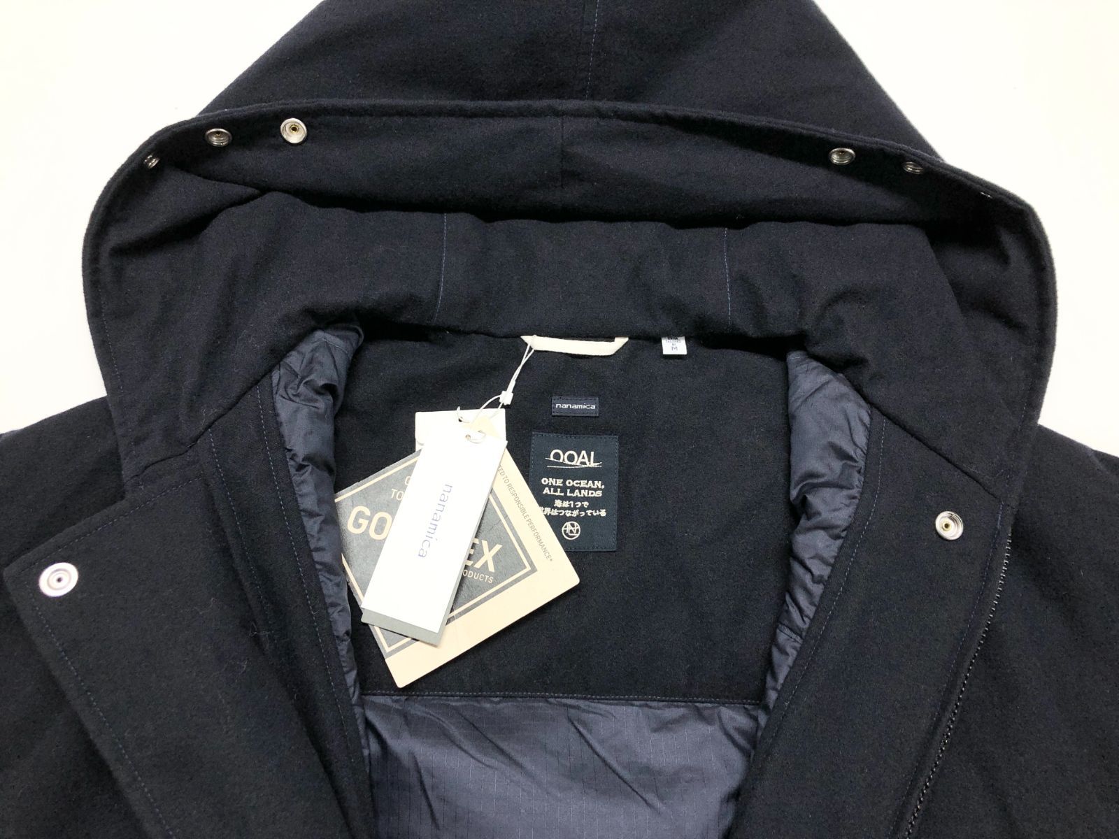 新品未使用 nanamica（ナナミカ） Wool GORE-TEX カデットコート 