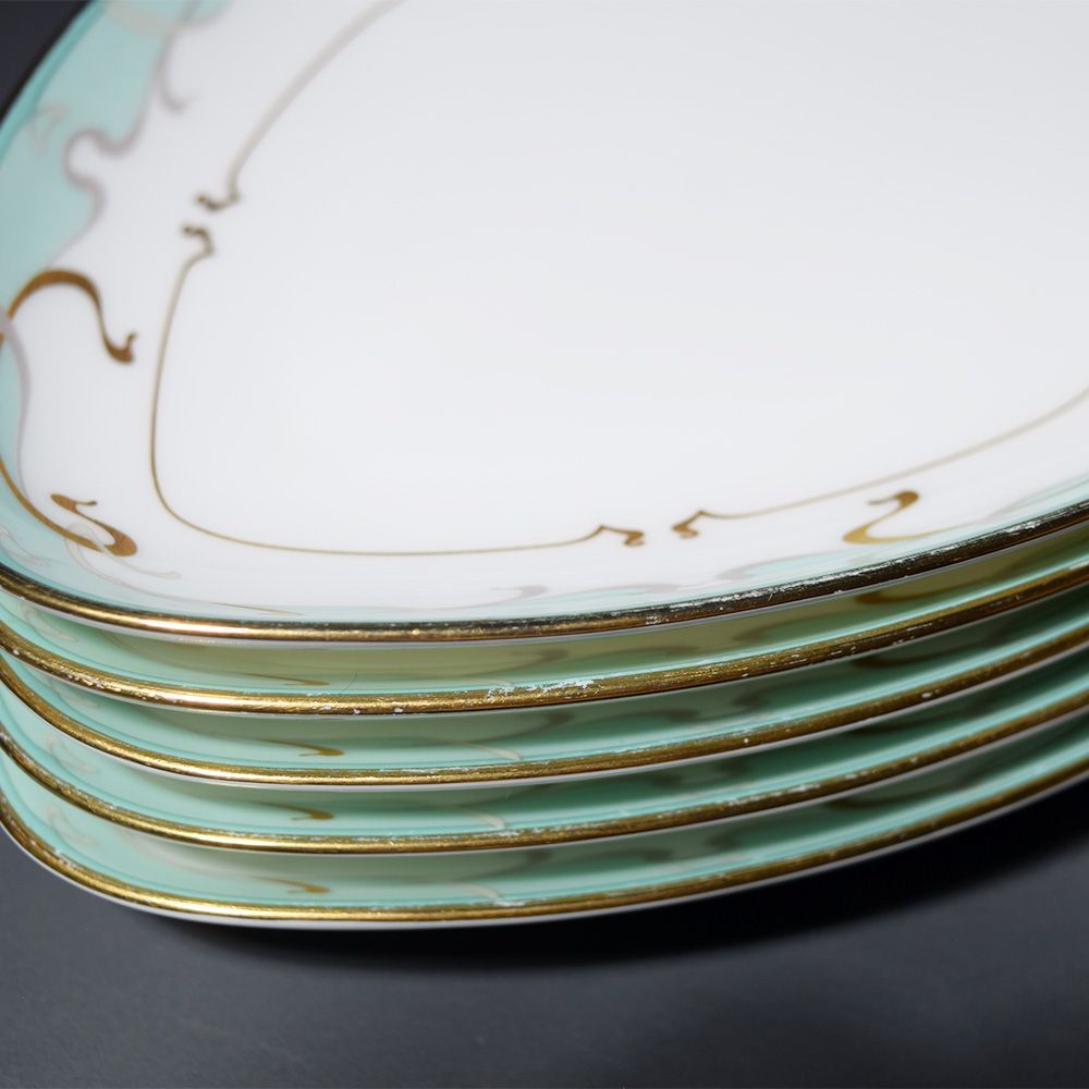 Noritake ノリタケ Pavane パヴァーヌ オーバル皿 楕円皿 デザート皿