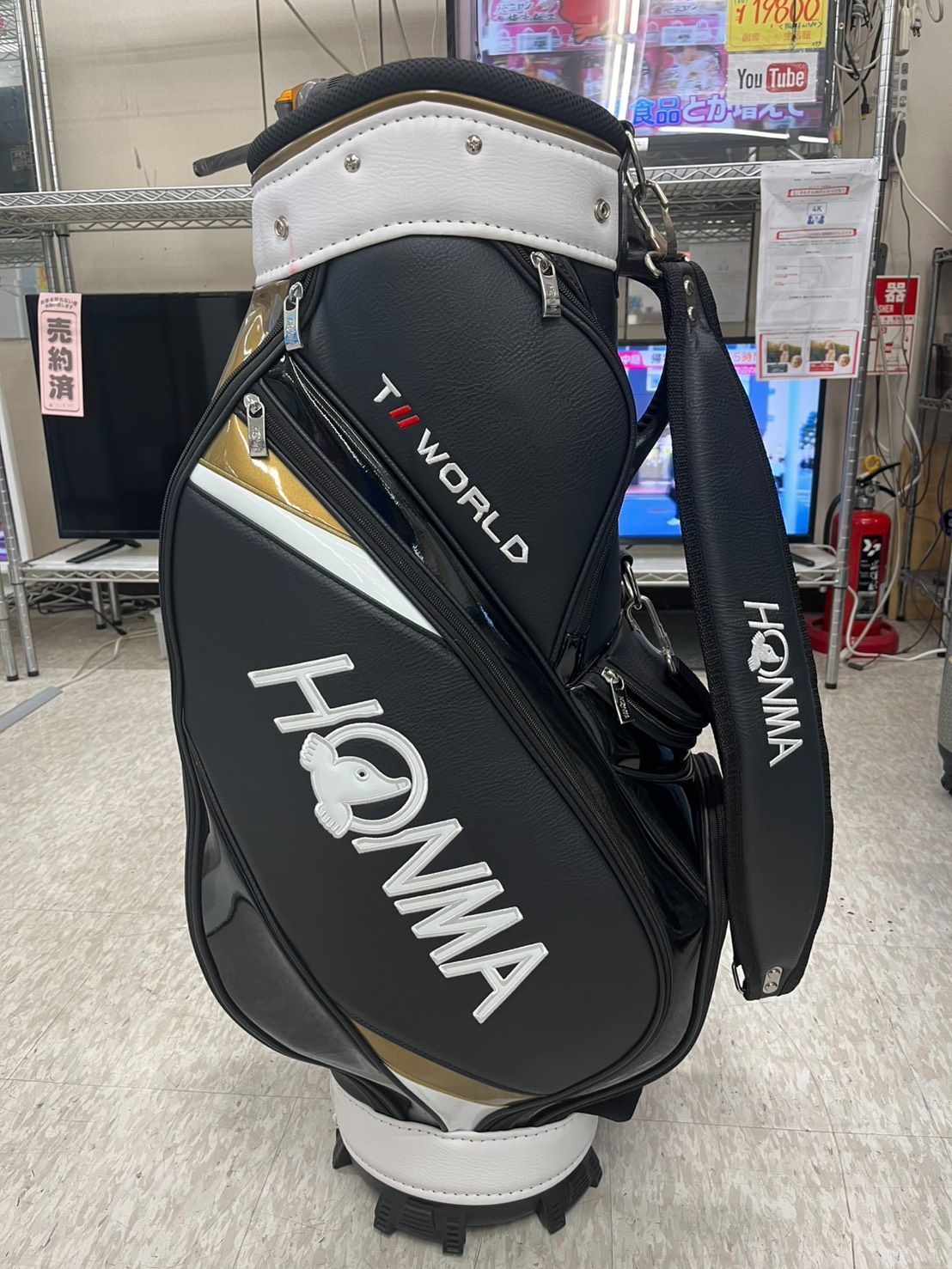 HONMA 本間ゴルフ キャディバッグ ゴルフバッグ