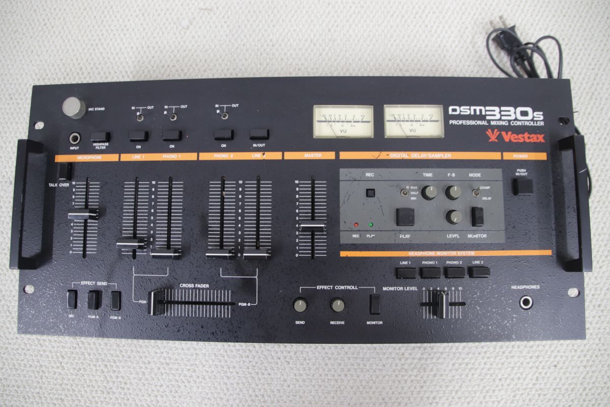 Vestax ベスタクス DSM-330 S DJ Mixer ミキサー |03500