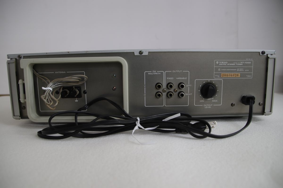 Trio トリオ KT-1000 AM/FM Stereo Tuner AM/FM ステレオチューナー