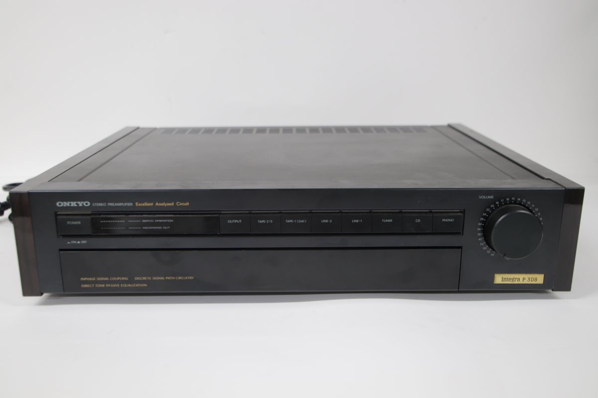 Onkyoオンキョー Integra P 308 Stereo Preamplifier ステレオプリアンプ |08500