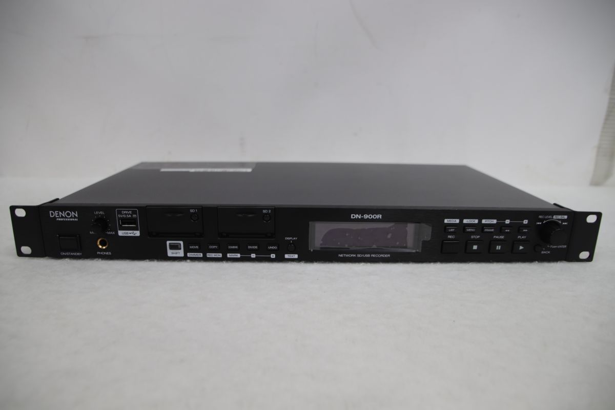Denon デノン DN-900 R Network SD|USB Recorder ネットワ－ク レコ－ダ－ |02600