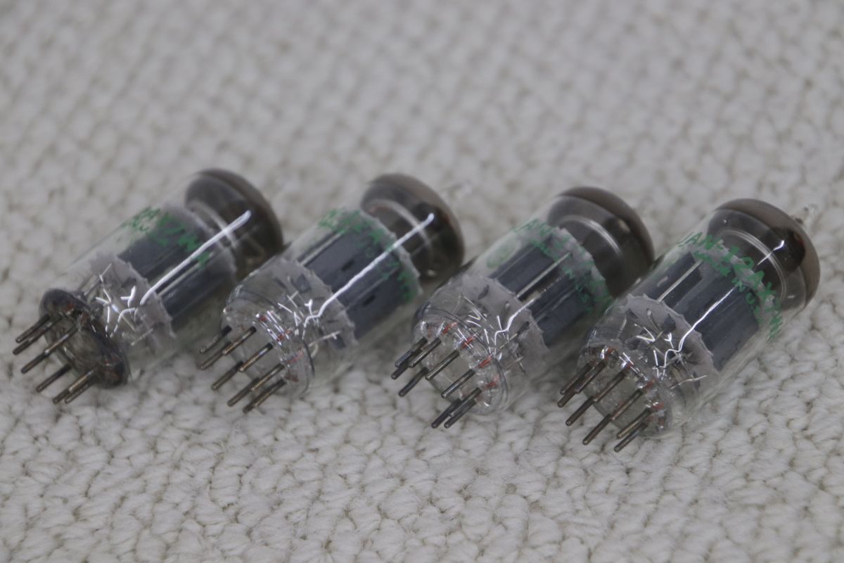 Philips フィリップス JAN 12AX7WA Vacuumtube 真空管4本セット /00047