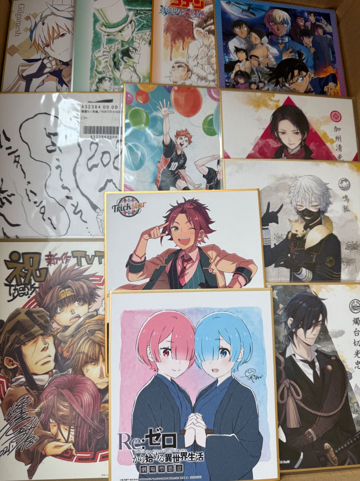 色紙 アニメ ゲーム 大量 処分 300点以上大量まとめ売り