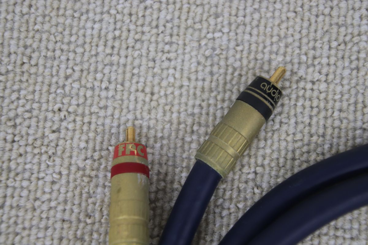  Audioquest オ－ディオクエスト FPC RCA Cable ケ－ブル ペア |00010 その他 ケーブル コネクター