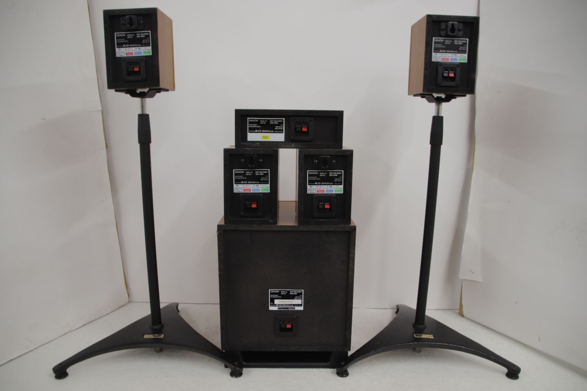  Denon デノン 5.1 ch Speaker Set スピ－カ－セット |15800 スピーカー スピーカー ウーファー