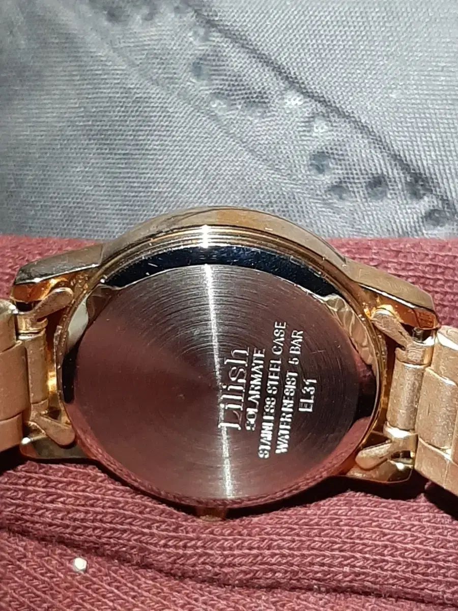 citizen lilish ゴールド レディース クォーツ時計 作動品