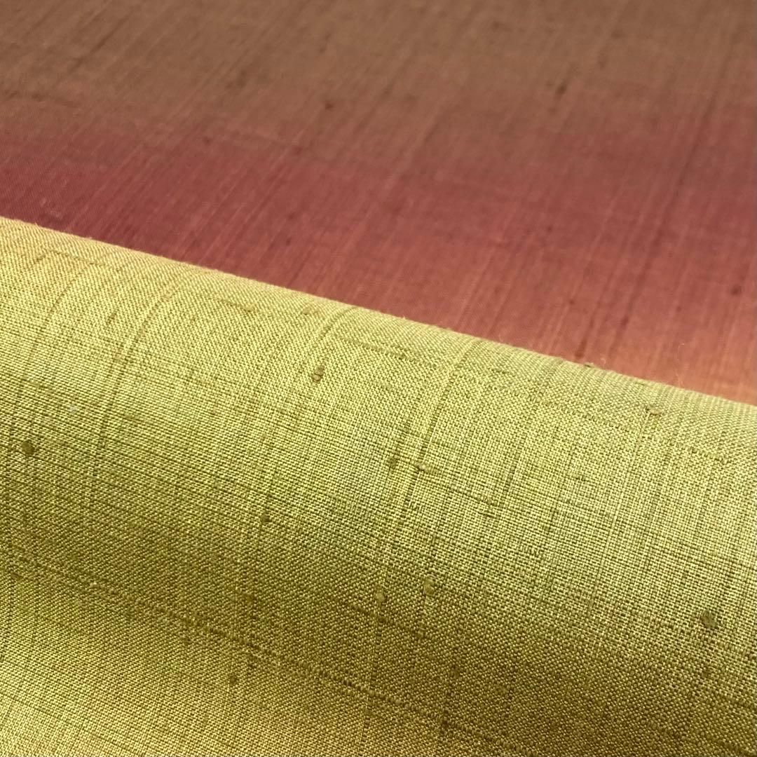  着物と帯 時流 F 241024 正絹 しゃれ袋帯 紬地 ぼかし染 洒落袋 袋帯 帯