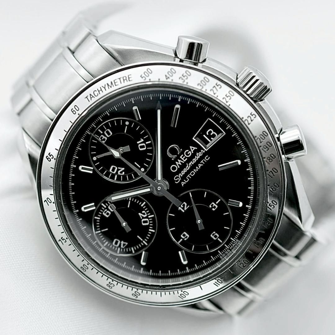 OMEGA オメガ スピードマスター 3513 50 ブラック AT メンズ W00066