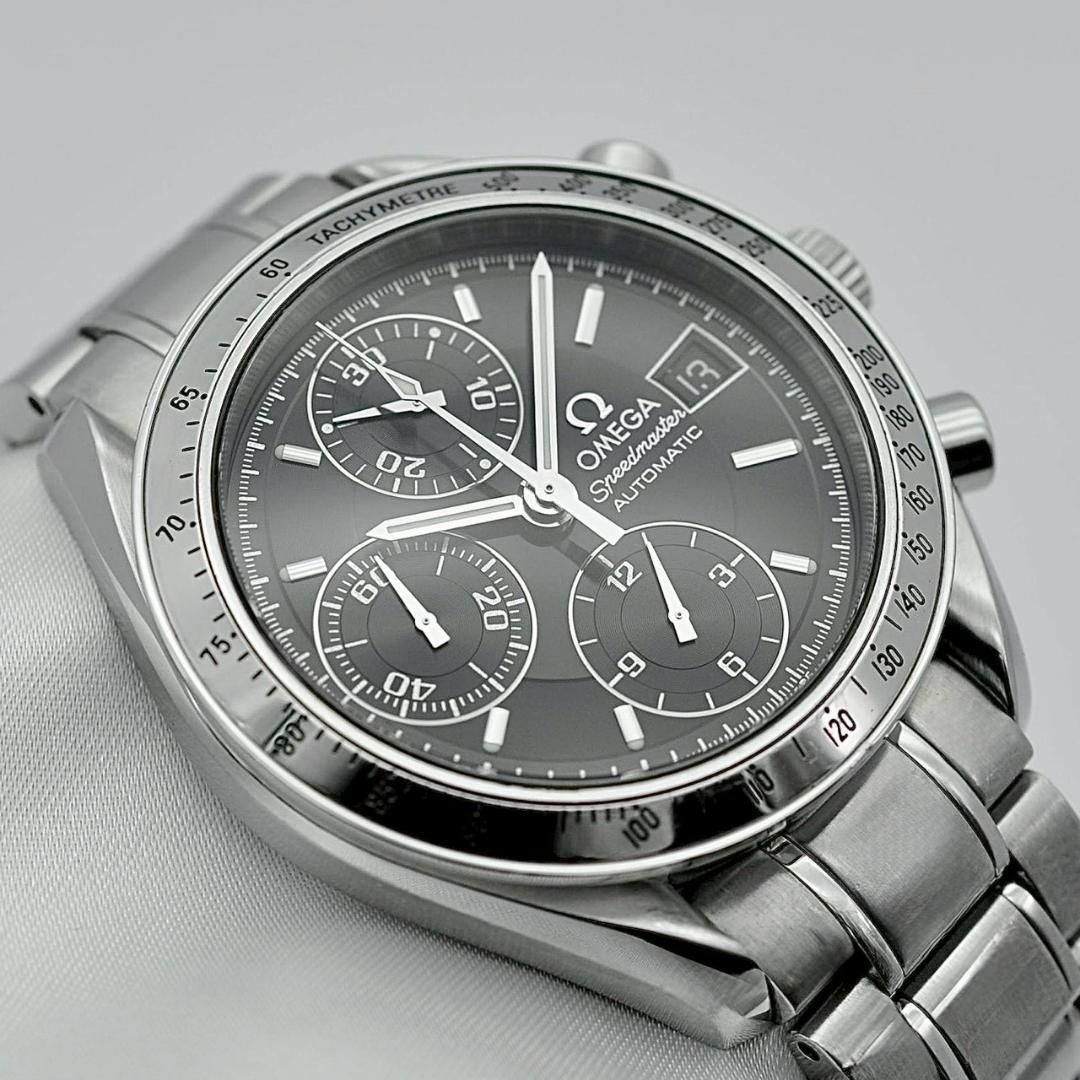 OMEGA オメガ スピードマスター 3513.50 ブラック AT メンズ W 00066