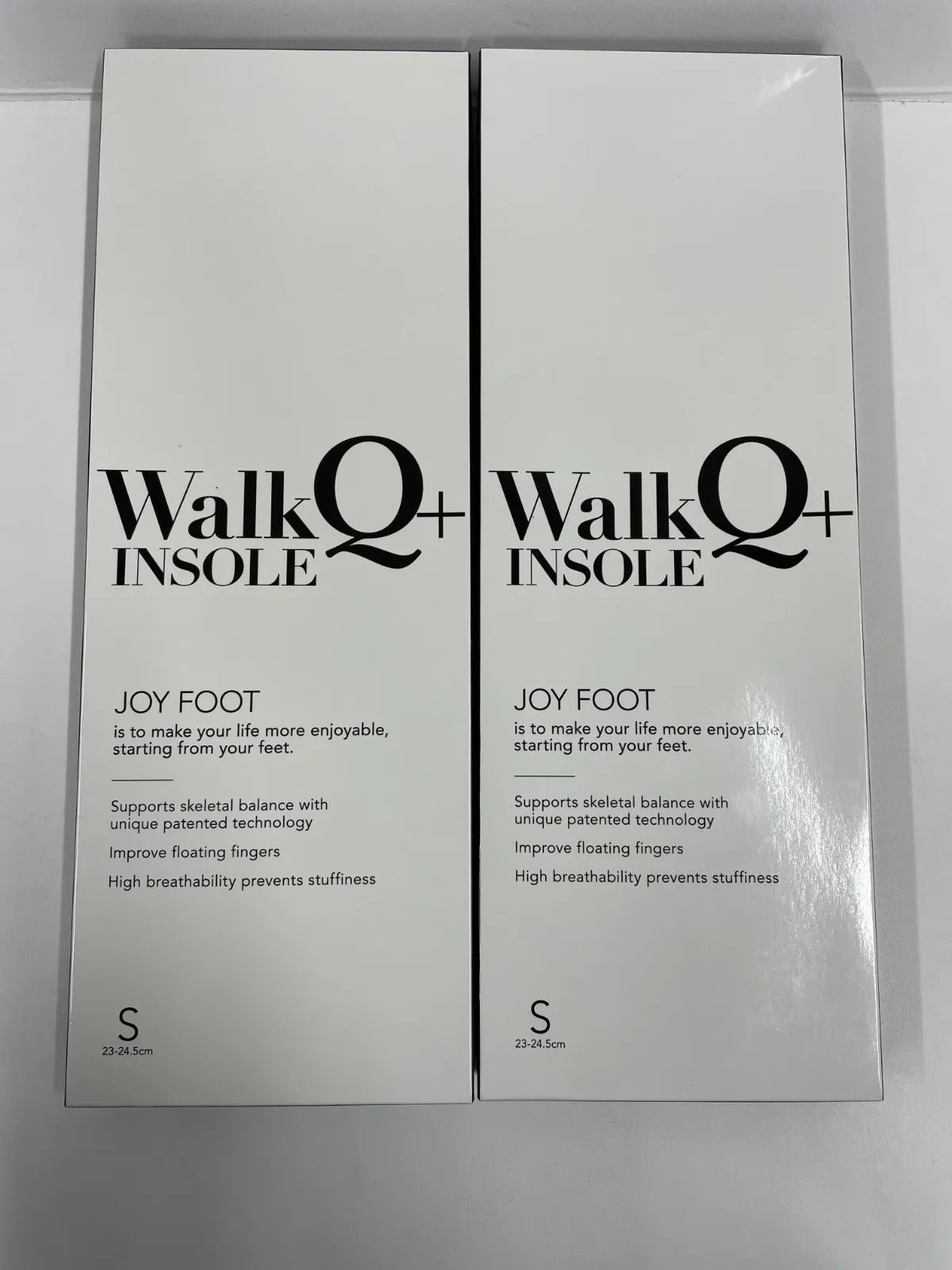 R3067 K Walk Q+ INSOLE JOY FOOT インソール Sサイズ(23〜24.5cm) 計2