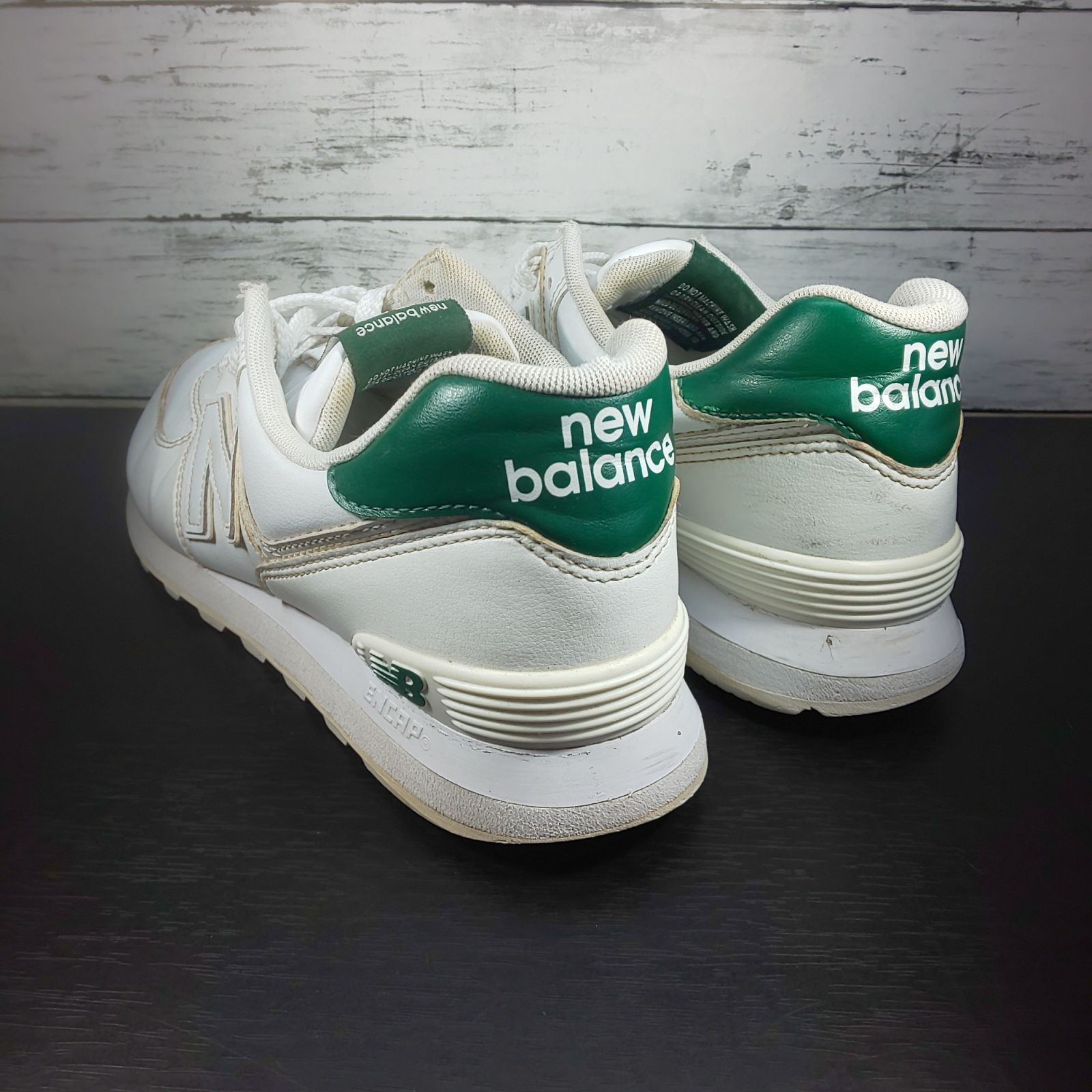NEW BALANCE ML574 ニューバランス エムエル574 ホワイト グリーン 白 