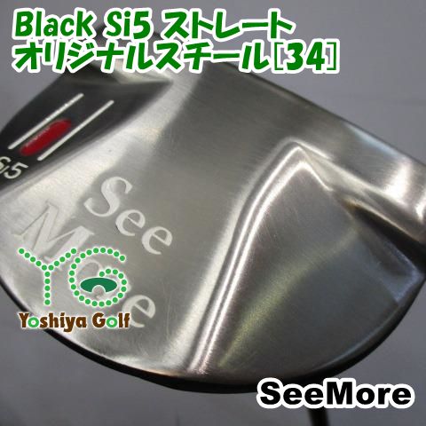 パター シーモア Black Si 5 ストレート|オリジナルスチール 34 ||2.5 141154