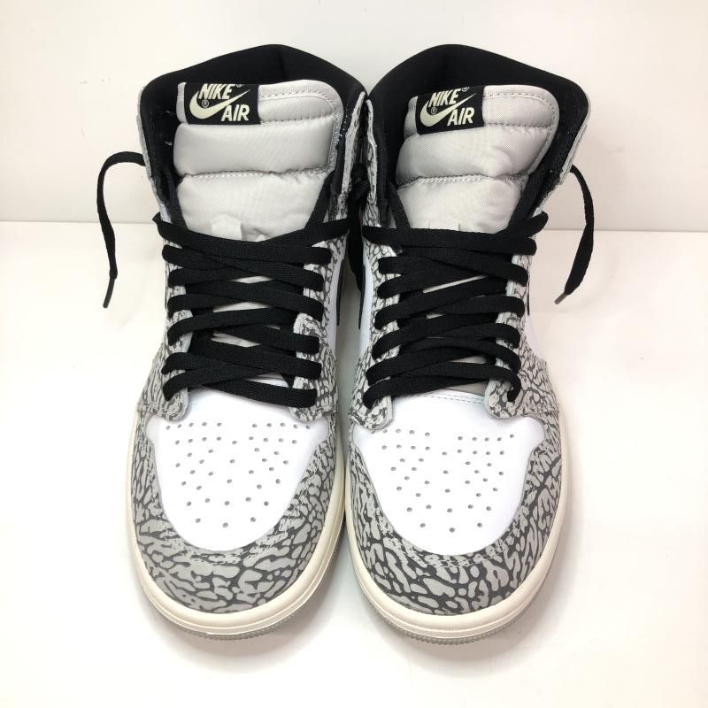 NIKE AIR JORDAN 1 High OG White Cement Safari 27.5 cm DZ 5485-052 66
