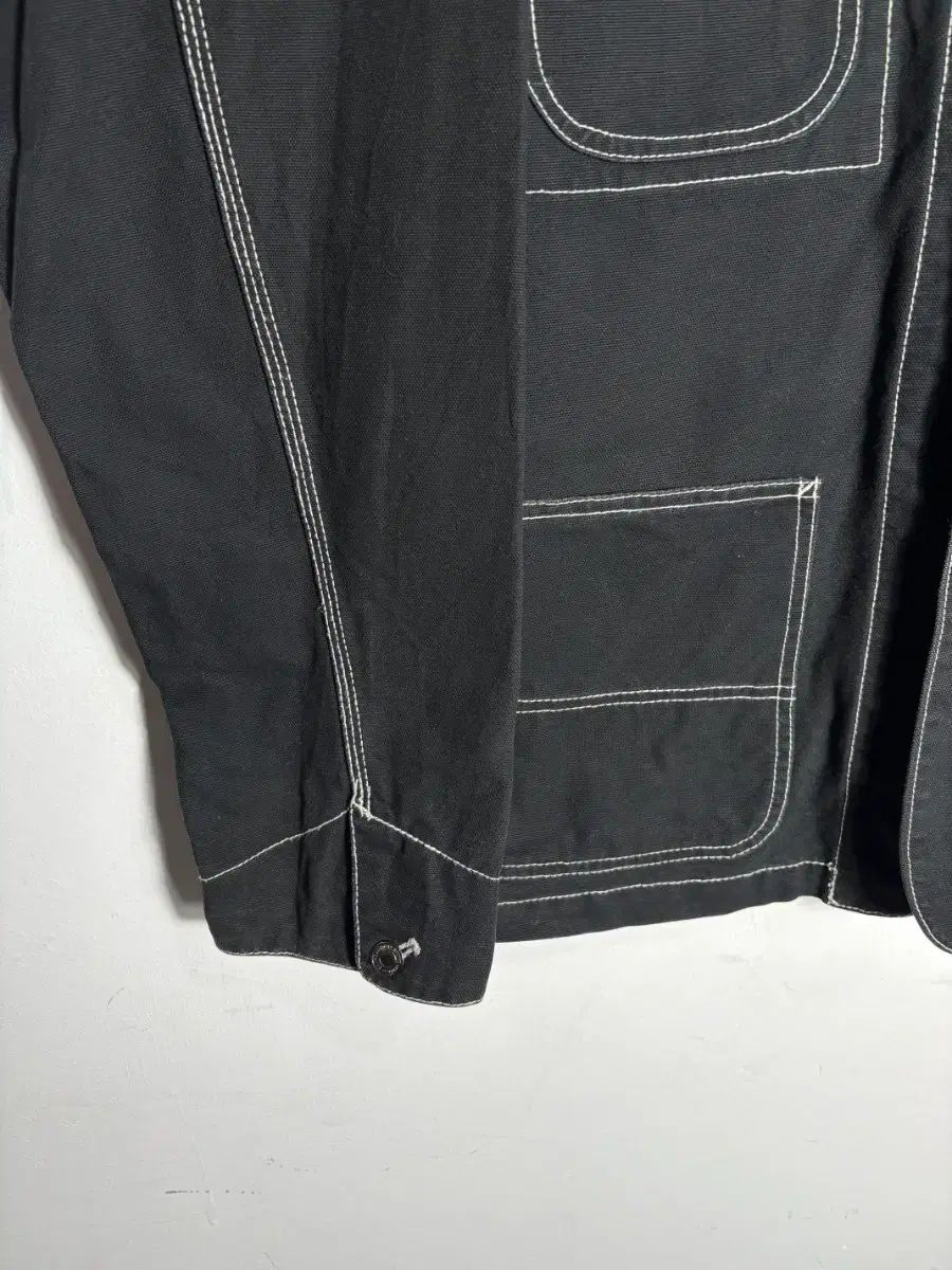 スミス アメリカ WHO フード デザインテープ スティッチ コットン ジャケット テーラードジャケット ジャケット アウター メンズ