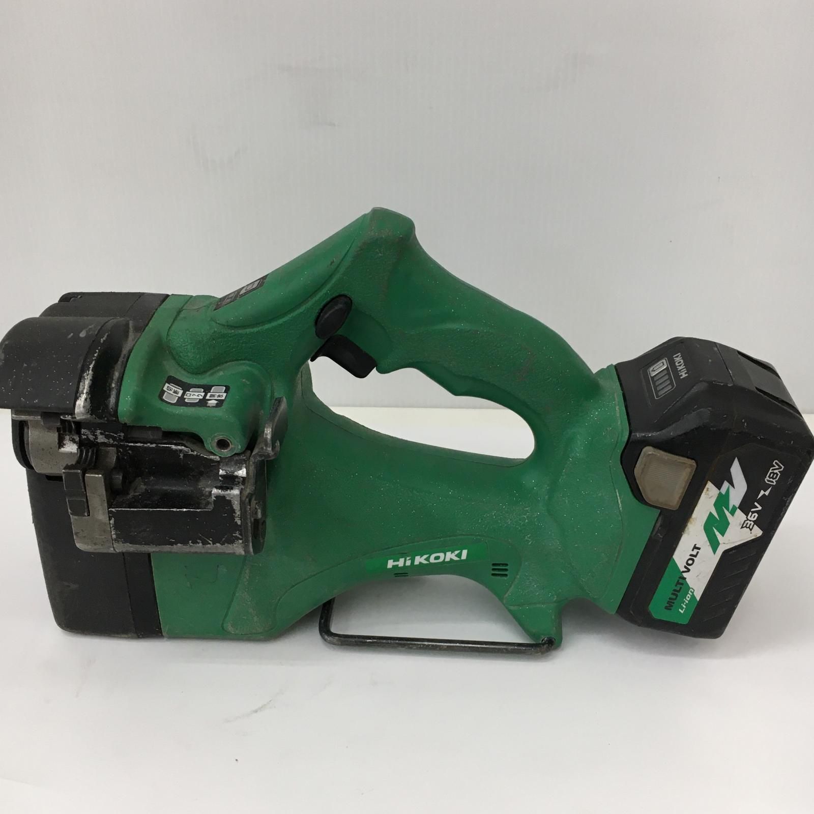 △△HiKOKI ハイコーキ 36ｖ 全ネジカッタ 充電池 付 グリーン