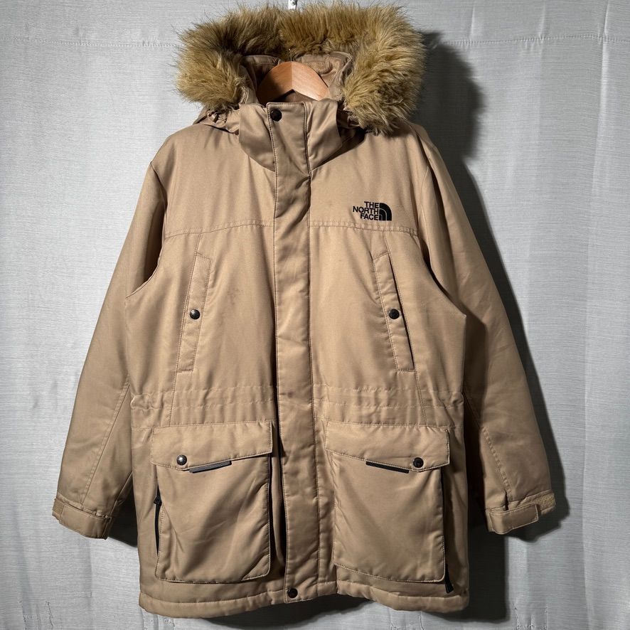 ノースフェイス　マクマードパーカー　ダウンコート　レディース　M ベージュ ノースフェイス THE NORTH FACE マクマードパーカー ダウン M ブラウン