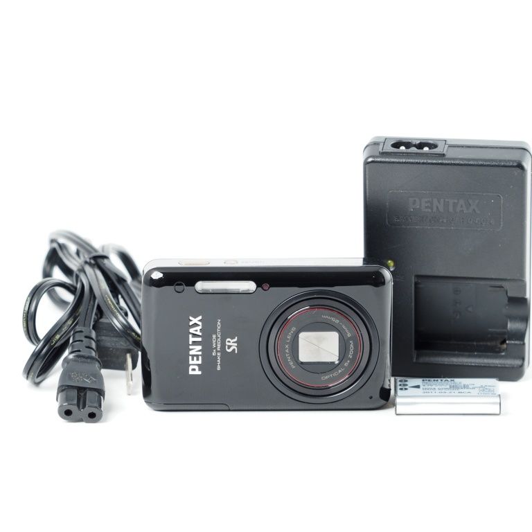 PENTAX デジタルカメラ Optio S 1 ブラック ミニチュアフィルター HDRフィルター 美肌モード 14252