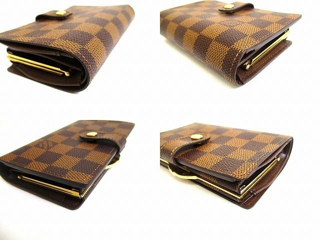  ルイヴィトン LOUIS VUITTON ダミエ ポルトフォイユ ヴィエノワ 2つ折り 財布 コンパクトウォレット 折り財布 小物