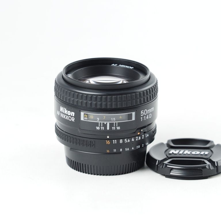 Nikon Ai AF Nikkor 50mm F1.4D 単焦点レンズ 美品】Nikon Ai NIKKOR