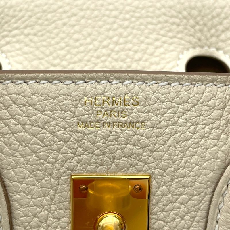 エルメス HERMES バーキン25 K刻 クレ GD金具 トゴ レディース