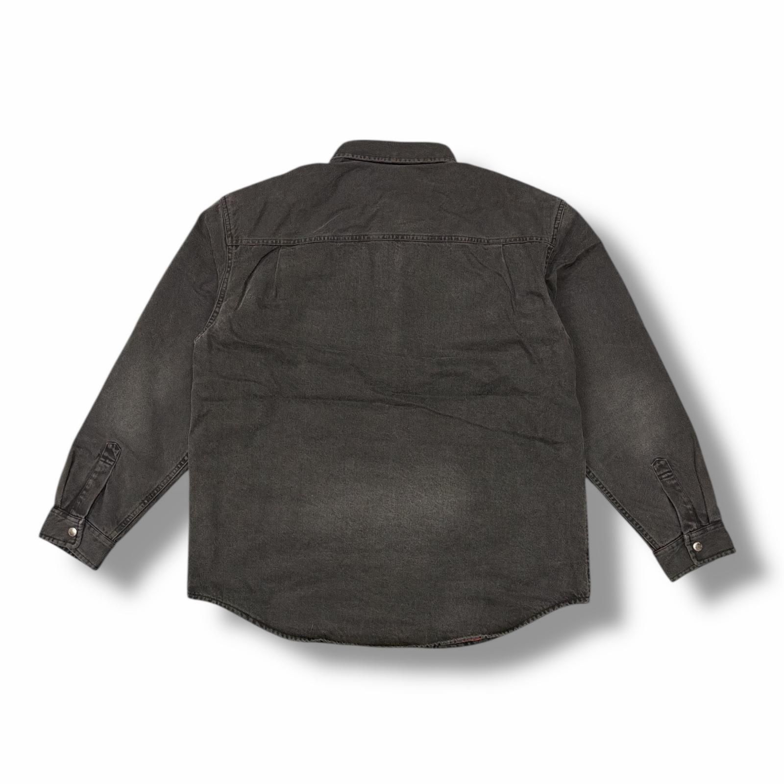 国内正規 未使用 Supreme 25AW Quilted Lined Denim Snap Shirt