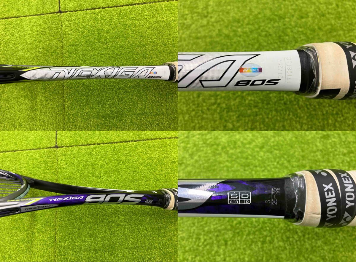 新品未使用 YONEX NEXIGA 80s テニスラケット 軟式テニスラケット YONEX ヨネックス NEXIGA 80S サイズ1 - メルカリ