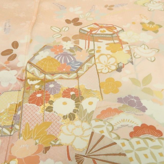 着物 募る想いに華が零れて…今も昔も変わらぬこころ”正絹