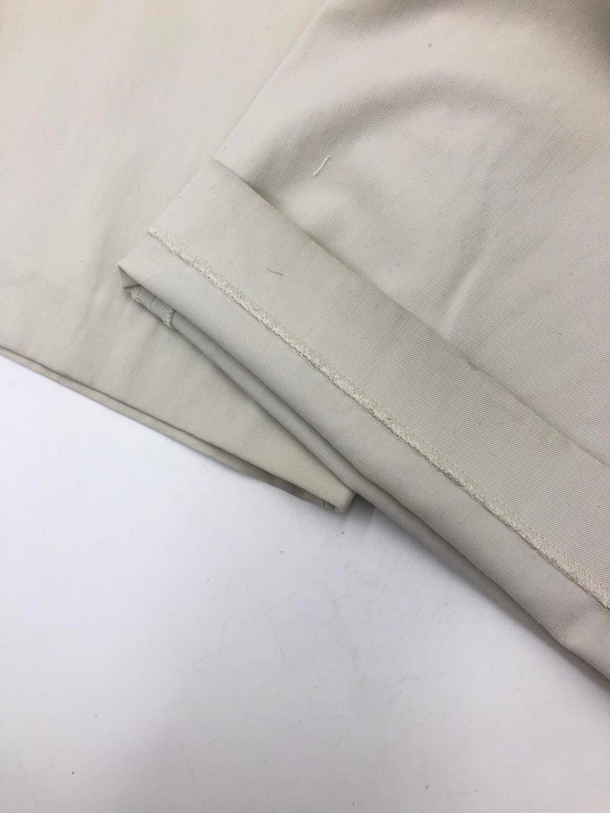  トゥモローランド ウール100％ ハイツイストギャバジン タック パンツ size 32 5号 |ライトベージュ ◎レディース その他 パンツ