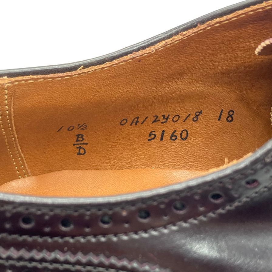 コードバン レザーソール別注