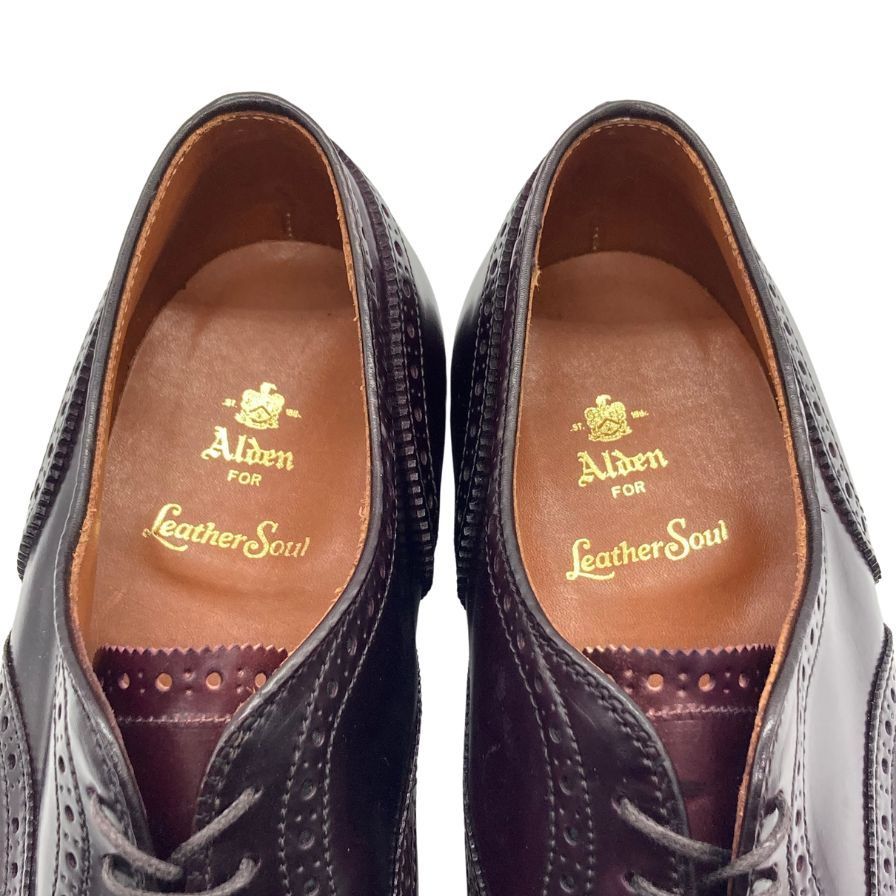 オールデン レザーシューズ